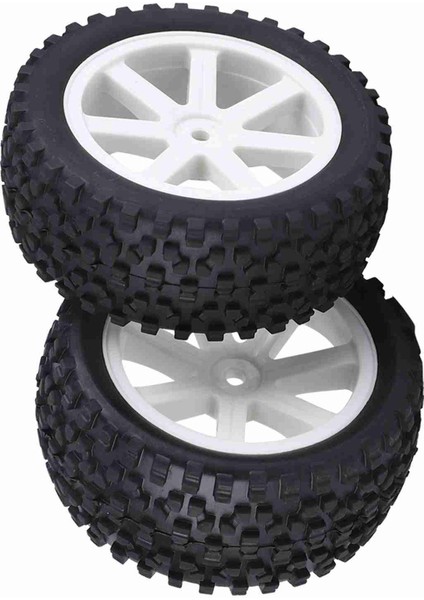 4 Adet 1/10 Rc Kamyon Lastiği Lastik Lastik Zd Yarış Buggy Paletli Araba Beyaz (Yurt Dışından) fırsatları