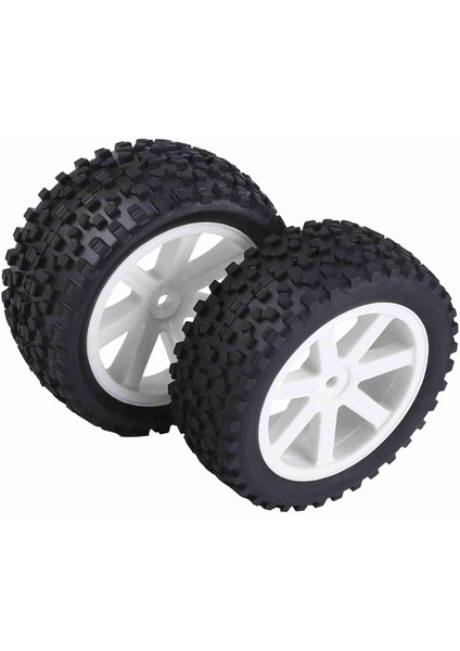 4 Adet 1/10 Rc Kamyon Lastiği Lastik Lastik Zd Yarış Buggy Paletli Araba Beyaz (Yurt Dışından) indirimleri