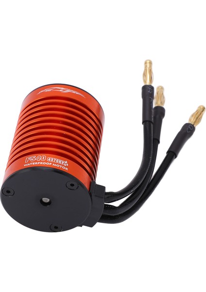 Rc Fırçasız Motor F540 4370KV Su Geçirmez Iç Rotasyon 4 Kutuplu 12 Yuvası Sensörsüz Fırçasız Motor Için 1/10 Fırçasız Araba (Yurt Dışından) modelleri