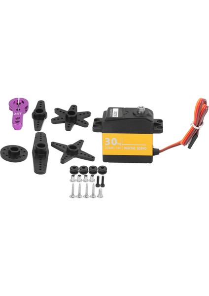 Hobbyfans HF-S3230 30 kg Metal Dijital Servo Için 1/8 1/10 Rc Uzaktan Kumanda Araba / Tekne (Yurt Dışından)