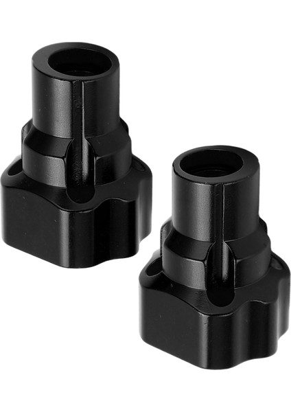 2 Adet Rc Arka Aks Kapağı Burç Aks Dış Portal Konut Kol Alüminyum Losi Lmt Canavar 1/8 Rc Kamyon Siyah (Yurt Dışından)