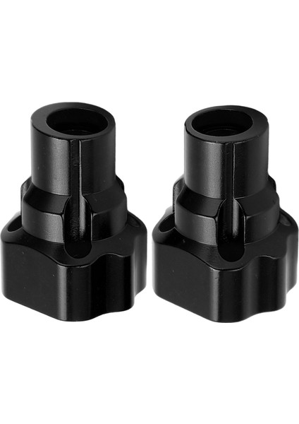 2 Adet Rc Arka Aks Kapağı Burç Aks Dış Portal Konut Kol Alüminyum Losi Lmt Canavar 1/8 Rc Kamyon Siyah (Yurt Dışından)