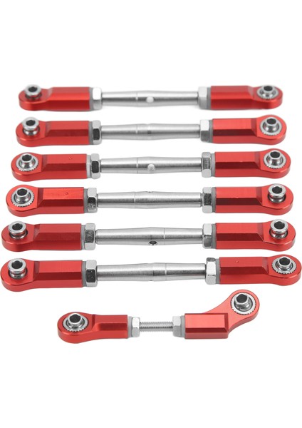 Rc Çekme Çubuğu Alüminyum Alaşımlı Çekme Çubuğu Traxxas Için Rustler Slash 4 Çekişli 1/10 Rc Araba Kırmızı (Yurt Dışından) fiyatları