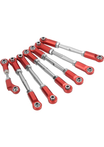 Rc Çekme Çubuğu Alüminyum Alaşımlı Çekme Çubuğu Traxxas Için Rustler Slash 4 Çekişli 1/10 Rc Araba Kırmızı (Yurt Dışından) modelleri