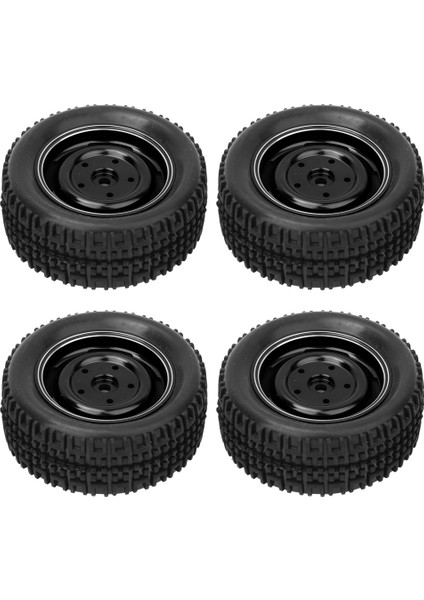 Metal 4 Delik U Şekilli Lastik Lastik Lastikler Alüminyum Alaşımlı Jantlar Için Fit Mn D90 Mn-91 Fj-45(Siyah MN-024BL ) (Yurt Dışından) fırsatları