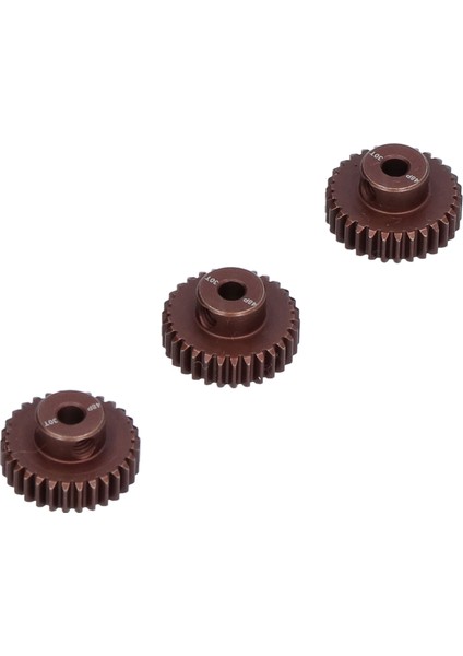 Adet 48DP 30T Çelik Pinyon Dişlisi 1/10 Rc Araba Için 3.175MM Şaft Fırçasız/fırçalı Motor (Yurt Dışından) fiyatları