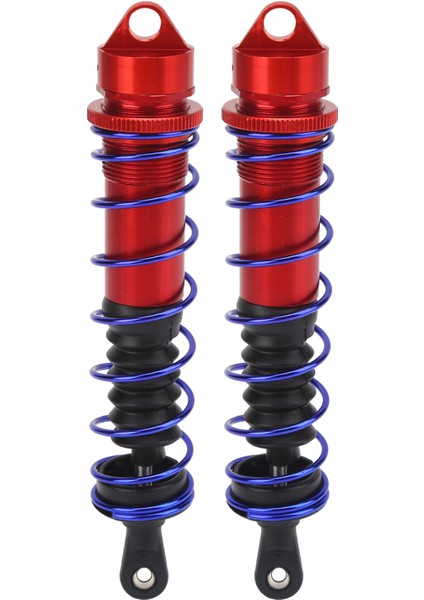 1/8 Ölçekli Rc Araba Kamyonu Için Alüminyum Alaşımlı Metal Arka Amortisörler Evrensel Rc Parçalarıkırmızı (Yurt Dışından)