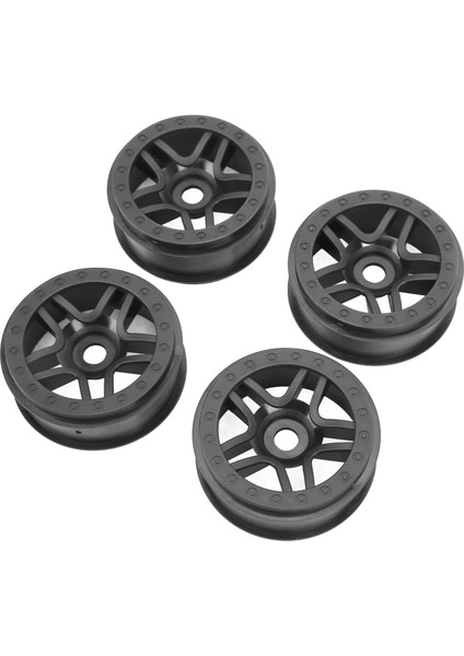 4 Adet Siyah Plastik Altıgen Tekerlek Göbeği Jantlar Traxxas Slash 2 / 4WD 1/10 Uzaktan Kumanda Araba (Yurt Dışından) modelleri