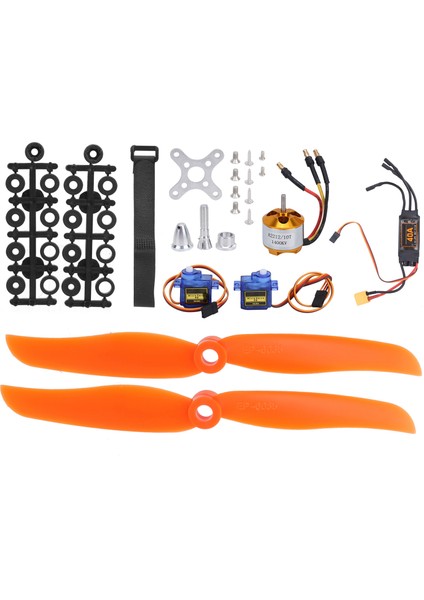 2212 KV1400 Motor 40A XT60T Esc SG90 Servo 8060 Pervane Kiti Rc Drone Uçak Fpv Için (Yurt Dışından) fırsatları