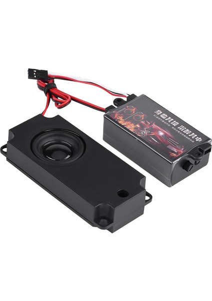 Rc Araba Motor Sesi Simüle Modül Seti Simülatörü Hoparlörlü 1/10 Araç Için (Bir Hoparlör) (Yurt Dışından)
