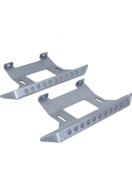Axıal SCX10 1/10 Rc Paletli Araba Argent Tip B Için Uygun Yan Pedal Alüminyum Alaşımlı Ayak Dayama Plakası Aksesuarları Çifti (Yurt Dışından)