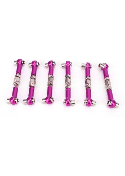 6 Adet Ayarlanabilir Servo Linkler Rot Seti Rc Araba 1/10 Buggy Tourning Araba 47MM Accessoriespurple (Yurt Dışından) modelleri