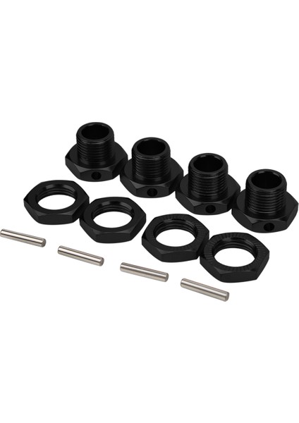 4 Adet Rc Tekerlek Hex Sürücü 17MM Alüminyum Alaşım Jant Hex Çoğaltıcı Kiti Için Hsp 1/8 Rc Carblack (Yurt Dışından)