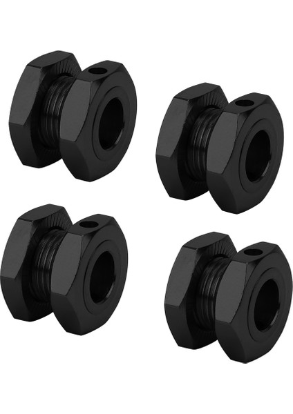 4 Adet Rc Tekerlek Hex Sürücü 17MM Alüminyum Alaşım Jant Hex Çoğaltıcı Kiti Için Hsp 1/8 Rc Carblack (Yurt Dışından)