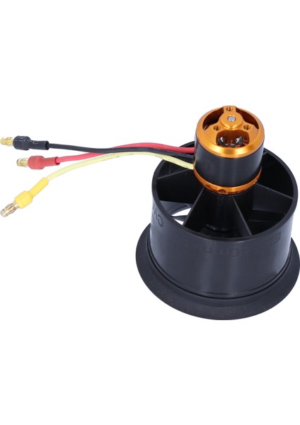 Qxmotor QF261150MM Fırçasız Motor 34S 12 Kanatlı Klı Fan Rc Uçak Helikopter Için (Saat Yönünde 3300KV) (Yurt Dışından)