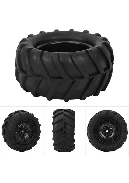 2 Adet 85MM Rc Lastik Jant Lastik Lastik 1/16 Uzaktan Kumanda Araba Yarışı Buggy Kamyon (Yurt Dışından) indirimleri