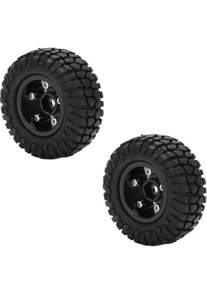 Adet Alüminyum Jant Lastik Seti Axial SCX24 AXI00001 1/24 Rc Paletli Araba Yükseltme Parçalarısiyah (Yurt Dışından) fiyatları