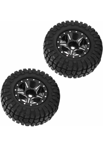 Adet Alüminyum Jant Lastik Seti Axial SCX24 AXI00001 1/24 Rc Paletli Araba Yükseltme Parçalarısiyah (Yurt Dışından) modelleri