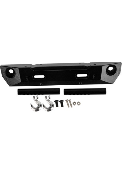 Alüminyum Alaşımlı Rc Arka Tampon Yedek Aksesuarları Rgt 136100 1/10 Rc Crawlerblack 680025BL'YE Uygun (Yurt Dışından)