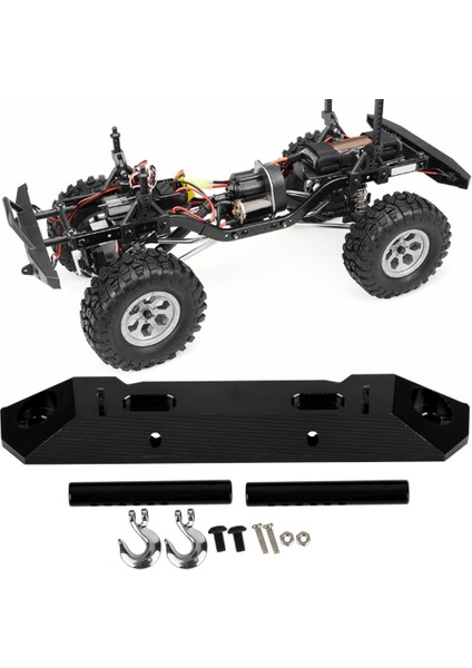 Alüminyum Alaşımlı Rc Arka Tampon Yedek Aksesuarları Rgt 136100 1/10 Rc Crawlerblack 680025BL'YE Uygun (Yurt Dışından) fırsatları