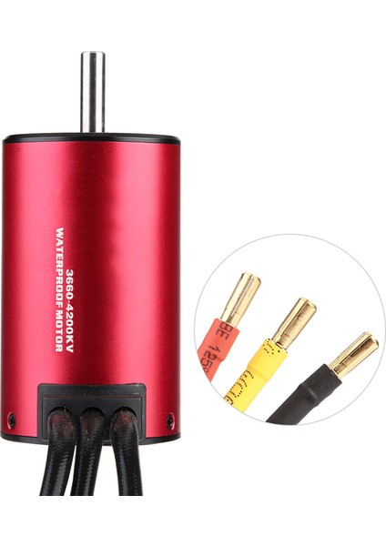 Surp 3660 Su Geçirmez Fırçasız Motor 1 / 10 1/8 Rc Araba Için (4200KV) (Yurt Dışından) fırsatları