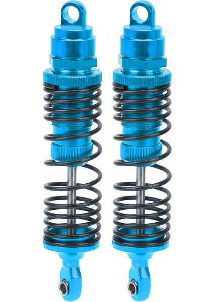 2 Adet 95MM Alüminyum Alaşımlı Ön Şok Damperi Için Fit Trxxas / Slash / 2WD 1/10 Rcblue (Yurt Dışından)