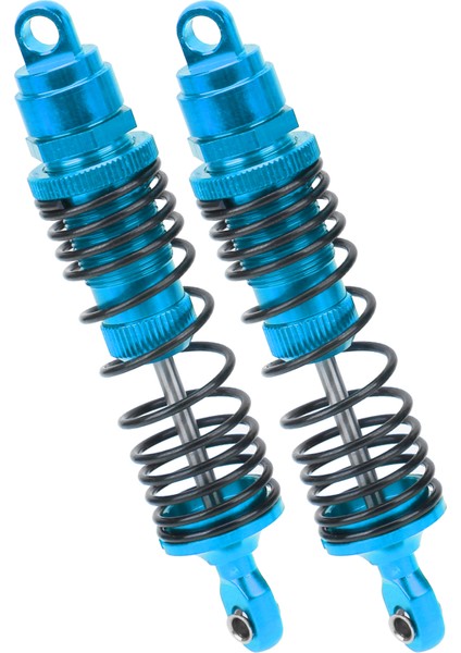 2 Adet 95MM Alüminyum Alaşımlı Ön Şok Damperi Için Fit Trxxas / Slash / 2WD 1/10 Rcblue (Yurt Dışından)