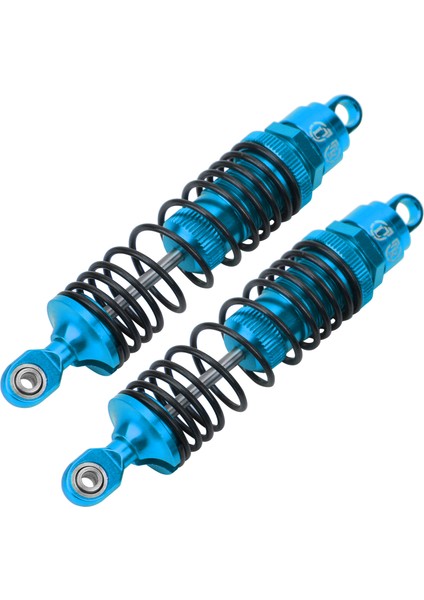 2 Adet 95MM Alüminyum Alaşımlı Ön Şok Damperi Için Fit Trxxas / Slash / 2WD 1/10 Rcblue (Yurt Dışından)