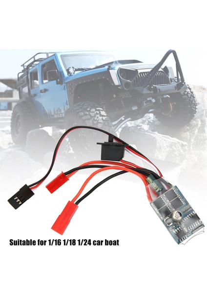 30A 4-8V Esc Iki Yönlü Rc Motor Hız Kontrol Cihazı 1/16 1/18 1/24 Araba Tekne Frensiz (Yurt Dışından) indirimleri