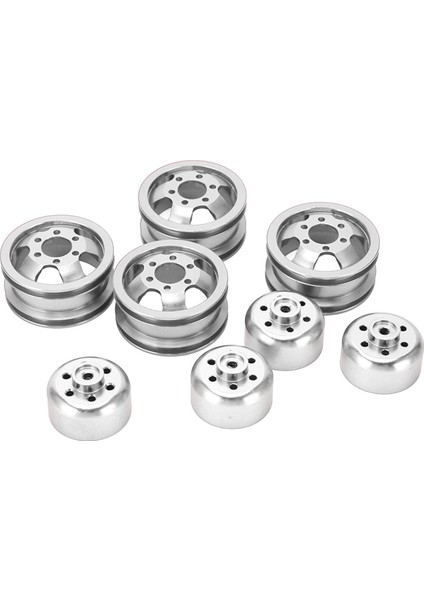 Rc Tekerlek Jant Hub Alüminyum Alaşım Için Wpl FJ40 C14 C24 B14 B24 B16 B36 1/16 Modeli Vehiclessilver (Yurt Dışından) fiyatları