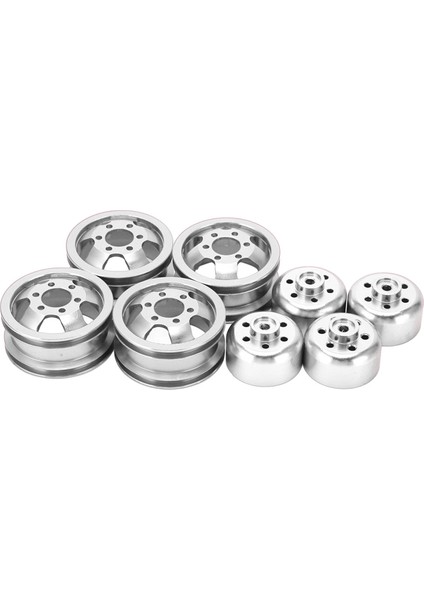 Rc Tekerlek Jant Hub Alüminyum Alaşım Için Wpl FJ40 C14 C24 B14 B24 B16 B36 1/16 Modeli Vehiclessilver (Yurt Dışından) modelleri