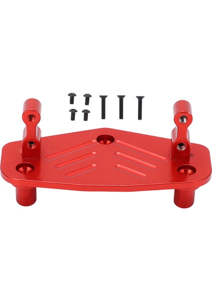 Alüminyum Alaşımlı Direksiyon Servo Montaj Braketi Tabanı 1/8 Losi Lmt Kamyon Modifikasyon Parçaları Kırmızı (Yurt Dışından) modelleri