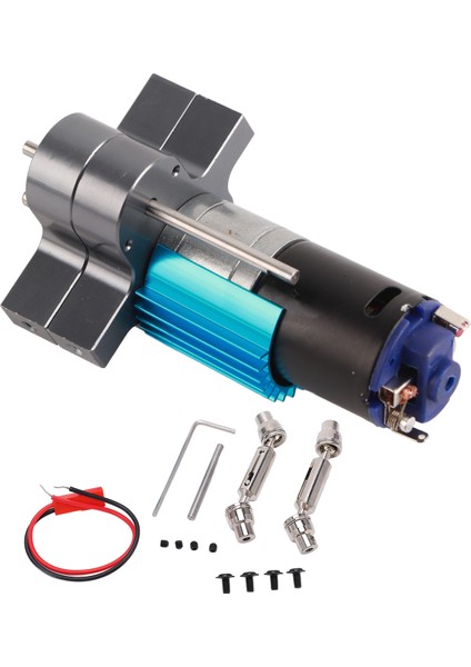 Wpl B1 B‑1 C14 C‑14 1/16 Askeri Kamyon Için 370 Motorlu Metal Şanzıman Vites Kutusutitanyum Rengi (Yurt Dışından)