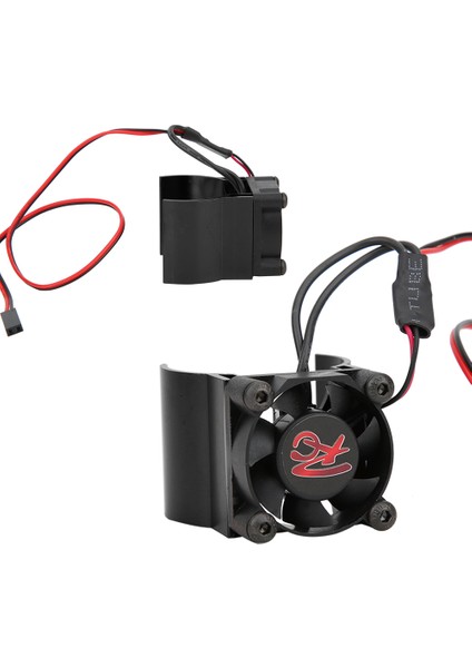 Alüminyum Alaşımlı 540/545/550 Motor Isı Emici Radyatör Tek Soğutma Fanı ile 1/10 Rc Hobi Model Araba Içinsiyah (Yurt Dışından) fırsatları