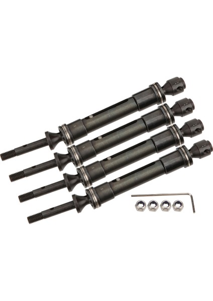 Traxxas Slash Paletli 1/10 Rc Araba Için Metal Ön ve Arka Evrensel Şanzıman Mili (Yurt Dışından)