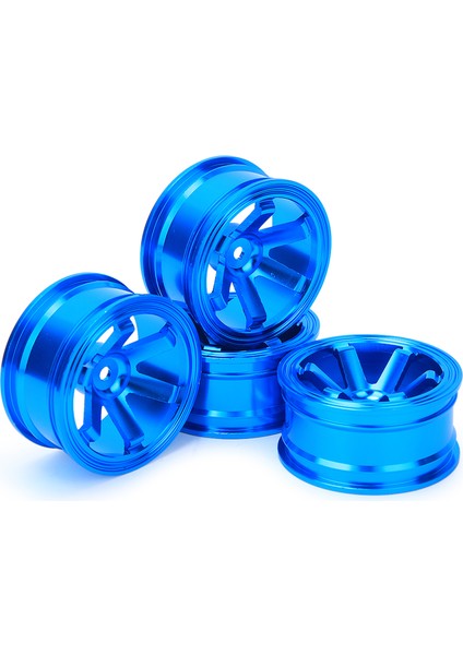 4 Adet Alüminyum Alaşım Jant Hub Evrensel 1/10 Düz Koşu Drift Rc Carblue (Yurt Dışından)