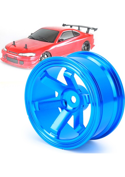 4 Adet Alüminyum Alaşım Jant Hub Evrensel 1/10 Düz Koşu Drift Rc Carblue (Yurt Dışından) modelleri