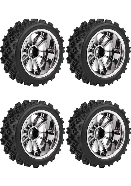 4 Adet Set Yarış Off-Road Araç Lastikleri Ka Lastik Jant Rc 1:10 Araba Parçası (Altın) (Yurt Dışından) fırsatları