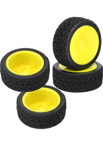 4 Adet 1/10 Rc Düz Araba Lastiği Lastik Değiştirme Aksesuarı Hsp / Hpı Yüksek Hızlı Rc Araba Için (Yurt Dışından)