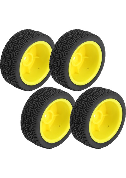 4 Adet 1/10 Rc Düz Araba Lastiği Lastik Değiştirme Aksesuarı Hsp / Hpı Yüksek Hızlı Rc Araba Için (Yurt Dışından)
