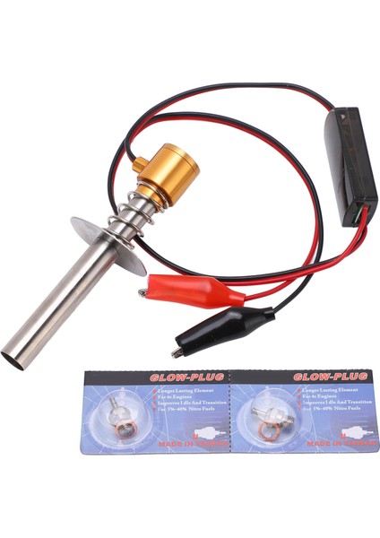 6‑12V Rc Araba Ateşleme Takımı N4 Sıcak Kızdırma Bujisi Contası ile Motorlu Uçak Araba Modeli Altın (Yurt Dışından)