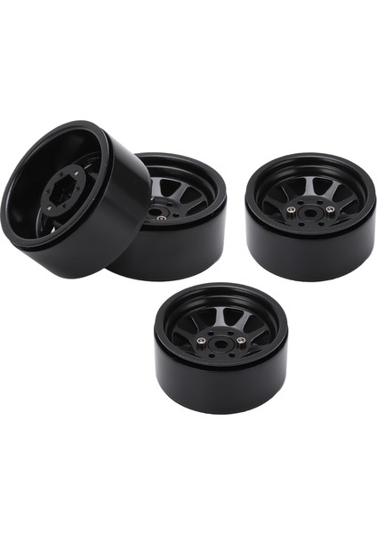4 Adet Metal 1.9 Inç Jant Rc Aksesuarları Axial SCX10 90046 1:10 Rc Crawlerblack (Yurt Dışından) fiyatları