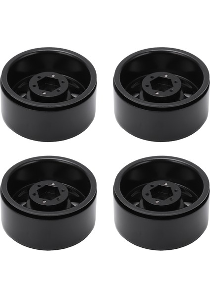 4 Adet Metal 1.9 Inç Jant Rc Aksesuarları Axial SCX10 90046 1:10 Rc Crawlerblack (Yurt Dışından) modelleri