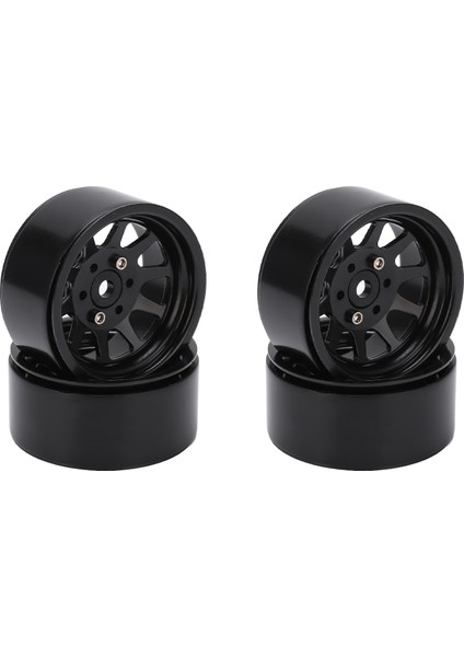 4 Adet Metal 1.9 Inç Jant Rc Aksesuarları Axial SCX10 90046 1:10 Rc Crawlerblack (Yurt Dışından) indirimleri