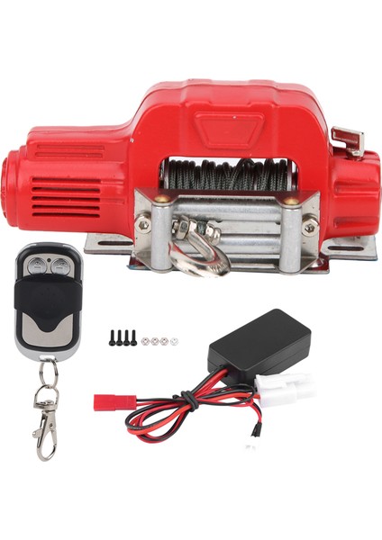 1/10 Tırmanma Vinç Kablosuz Uzaktan Kumanda Alıcı Seti Traxxas Hsp Redcat Araba Için (Yurt Dışından)