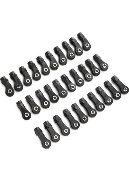 30 Adet Bağlantı Bağlantı Çubuğu Ucu Genişliği Bilyalı Başlığı Seti Traxxas Trx‑4 1/10 Rc Araba Için (Yurt Dışından)