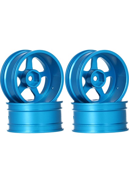 4 Adet Rc Alüminyum Alaşımlı Jant Göbekleri MN86 1/12 Rc Tırmanıcı Yükseltme Aksesuarları Mavi (Yurt Dışından) fiyatları