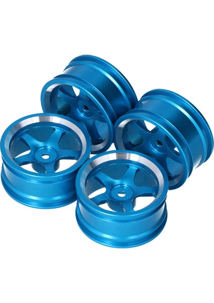 4 Adet Rc Alüminyum Alaşımlı Jant Göbekleri MN86 1/12 Rc Tırmanıcı Yükseltme Aksesuarları Mavi (Yurt Dışından) modelleri
