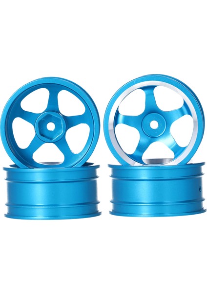 4 Adet Rc Alüminyum Alaşımlı Jant Göbekleri MN86 1/12 Rc Tırmanıcı Yükseltme Aksesuarları Mavi (Yurt Dışından) fırsatları