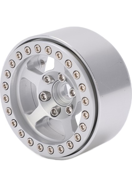 1.9 Inç Beadlock Jantlar Alüminyum Alaşım 5 Delik Gümüş Jantlar Leke Tutmayan Kilitli Lastik Rc Jant Jantları Tekerlek Göbeğigümüş (Yurt Dışından) fiyatları